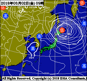 冬台風・春の嵐・爆弾低気圧・異常気象 | 国産高級ウェットスーツのDOVE