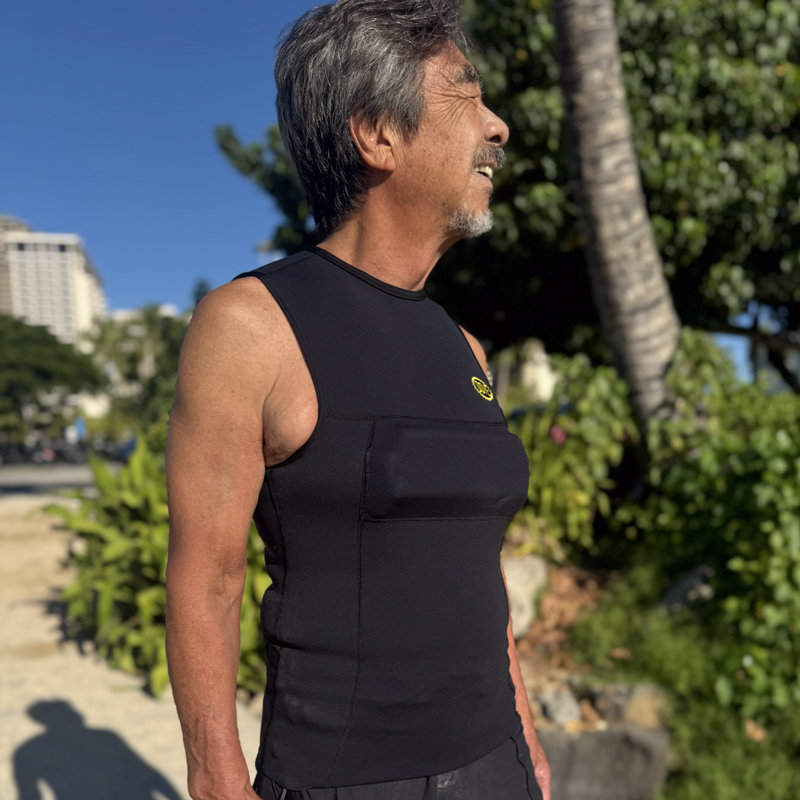 イージーパドル・ジップレス・ベスト・（1mm）MENS [国産高級ウェット